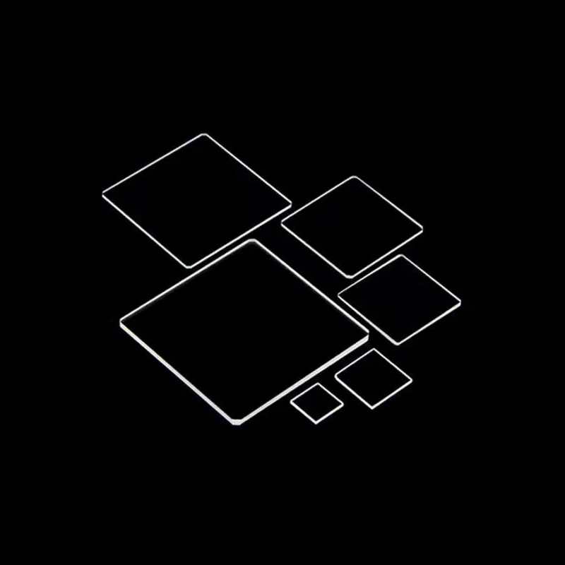 Infrared quartz glass sheet research specific square sheet with far-infrared transmission JGS3