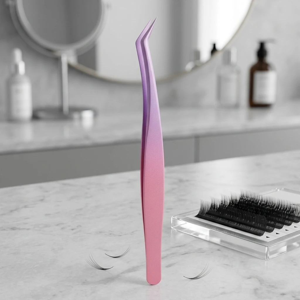 High-precision Tweezers Professional Long Pointed Stainless Steel Tool For Eyelash Application Nail Art Diy Crafting Durable