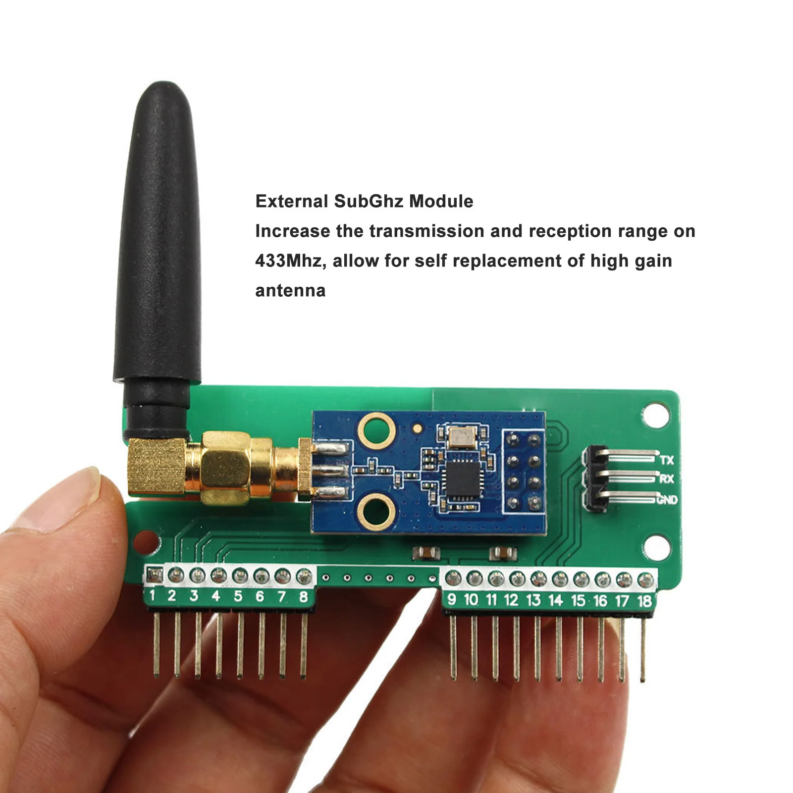 CC1101 Module 433MHz Development Board SubGhz Modification Module for Flipper Zero