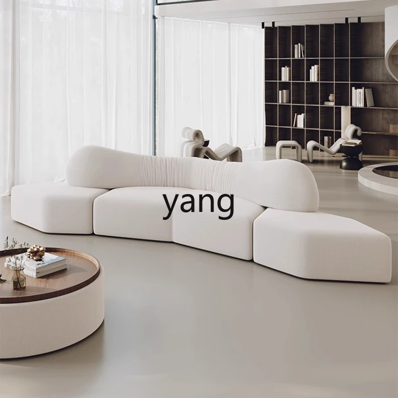 

YHM minimalist rock sofa living room light luxury