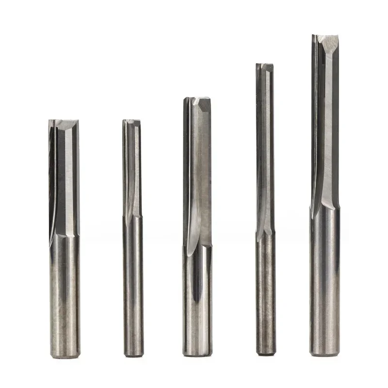 engraving drill, 1 piece of 4mm / 6mm shank 2 straight flute, cnc carbide router bit  fit milling cutter