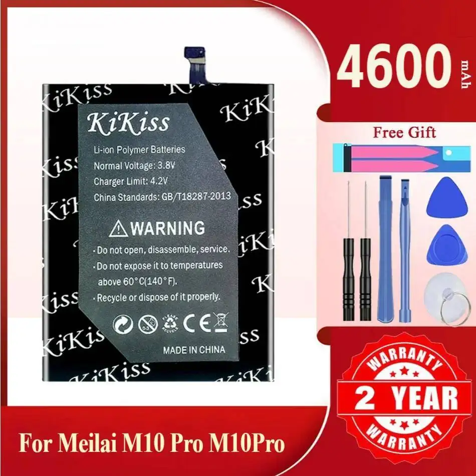 

4600 мАч Kikiss Battery M10 для Meilai Pro M10pro