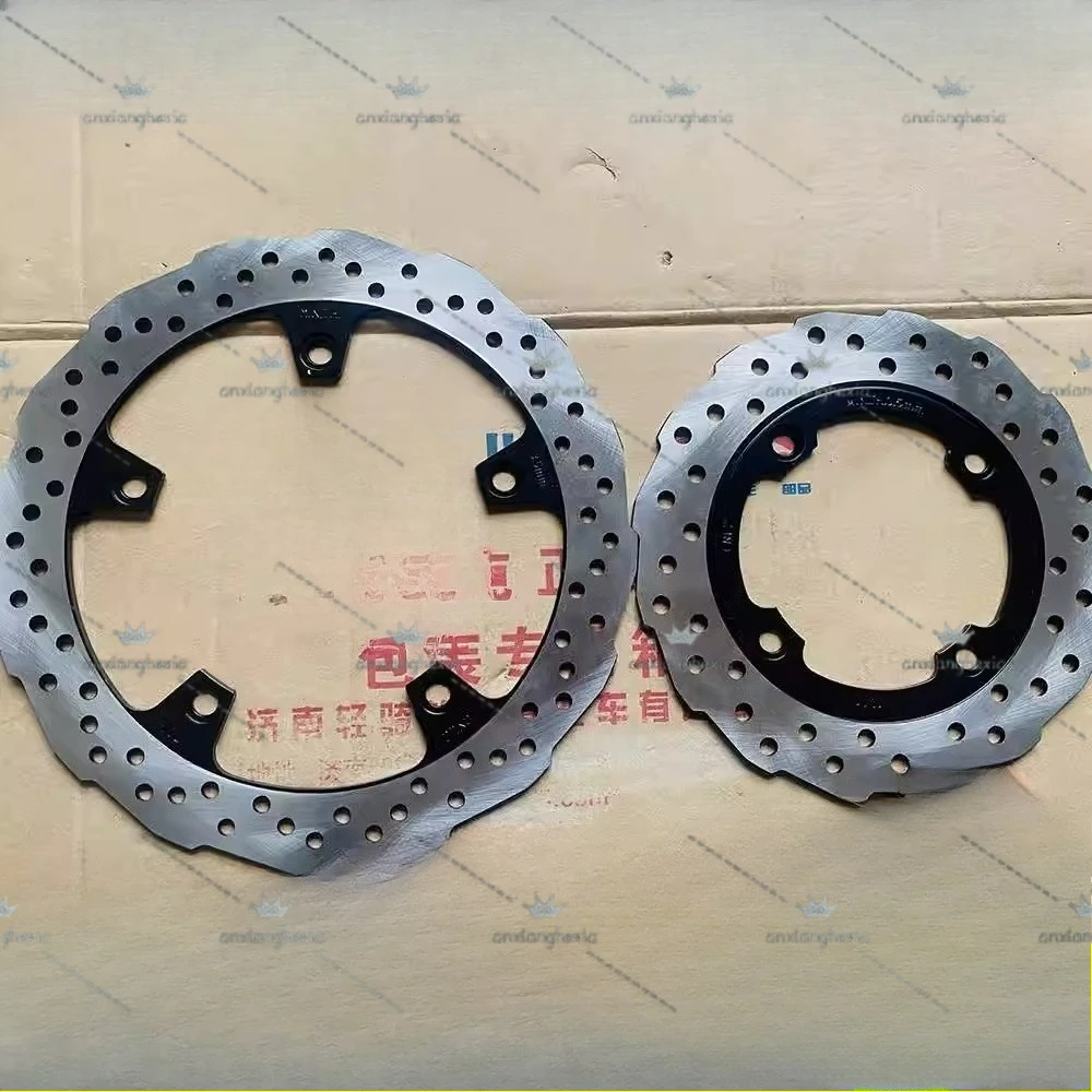 Suitable for Haojue motorcycle DR150 front disc brake disc DR160S brake disc DR160 rear brake  HJ150-10