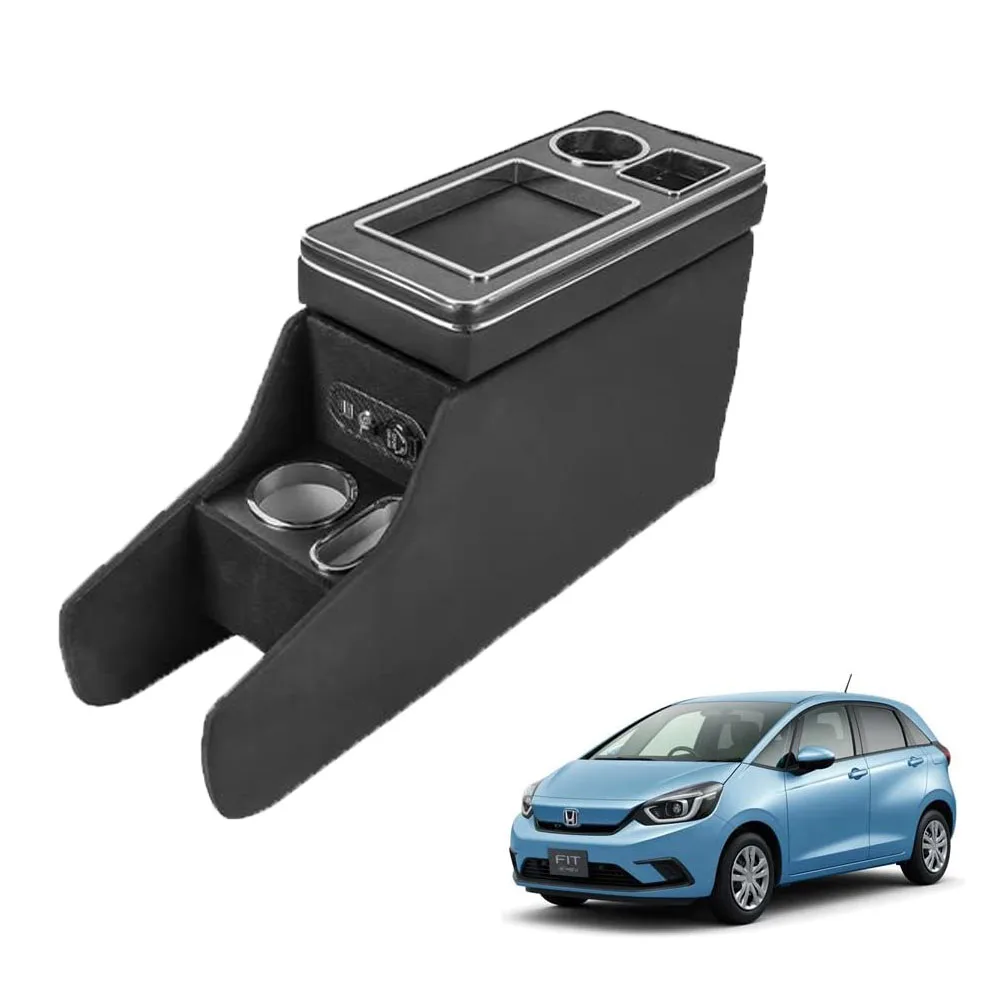 

Intelligent Library For Honda R2.2 New Fit GR Car Armrest Console Box Console Armrest Car Multi-functional Console Armrest Stora