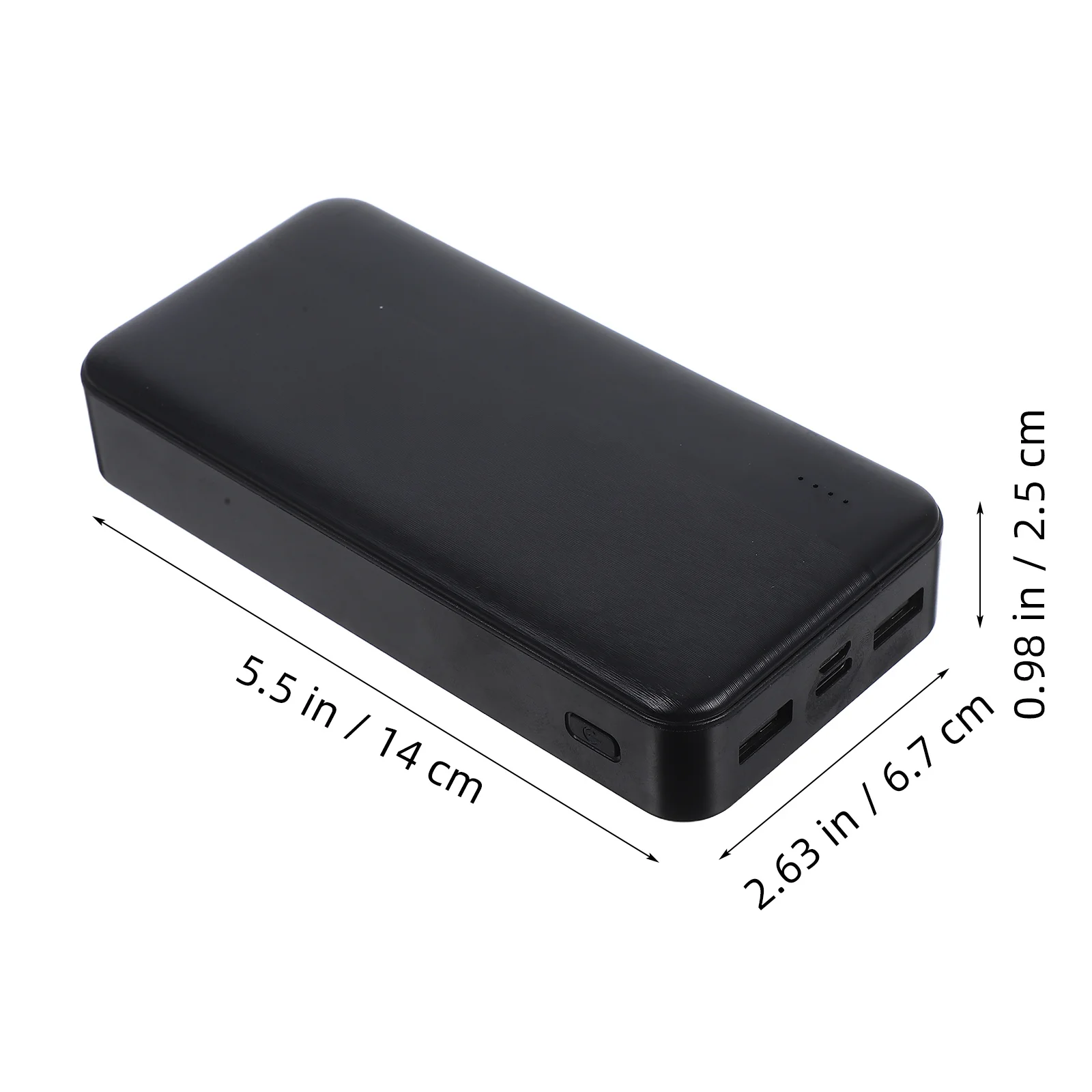 Portable Plastic Power Bank Shaped Storage Box Key Holder Home Decor Desktop Organizer Discreet Key Case Jewelry Money Safe