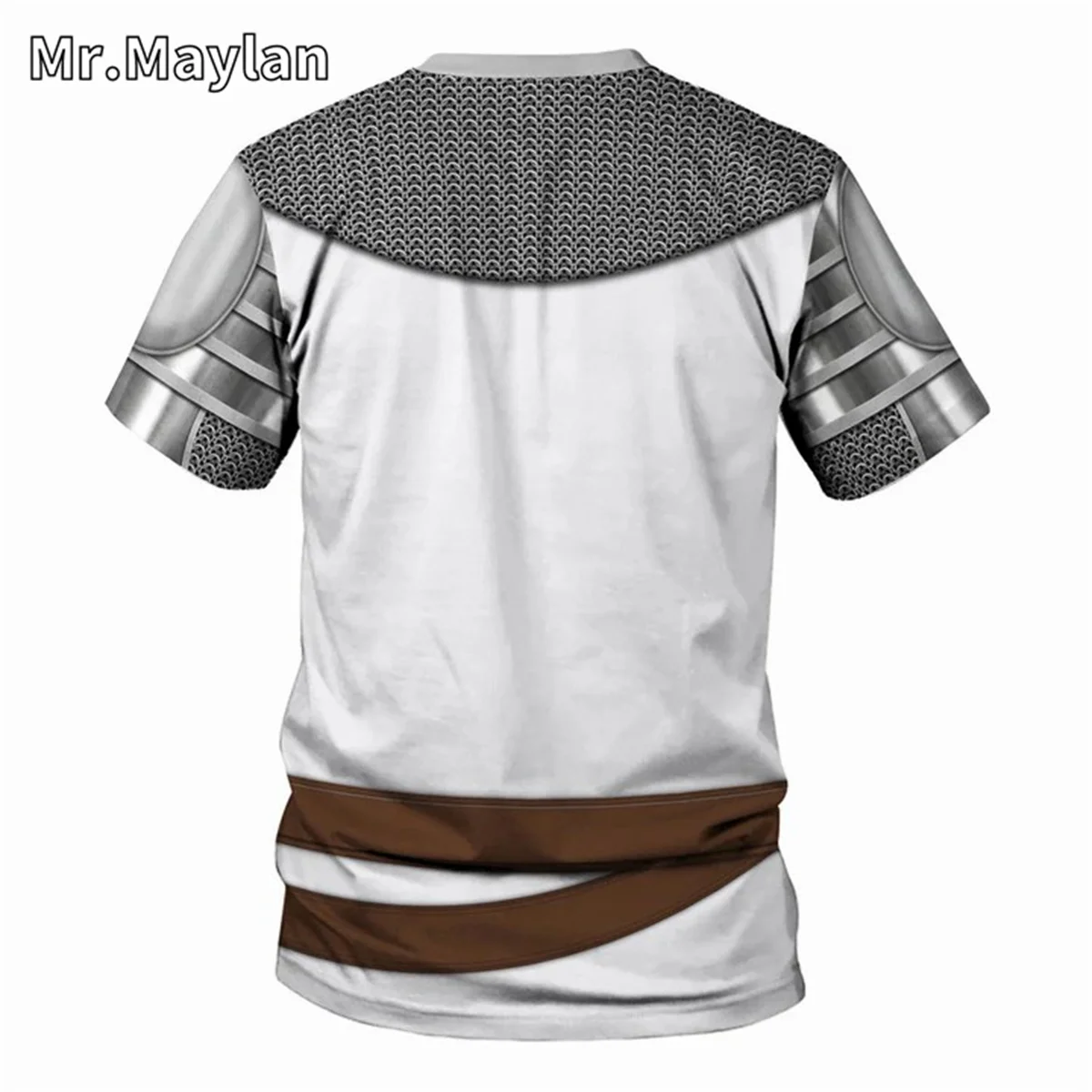 Medieval Knights Armor Cosplay Costume Tshirt 3D men t shirt Harajuku Fashion Short sleeve shirt summer streetwear Unisex tshirt