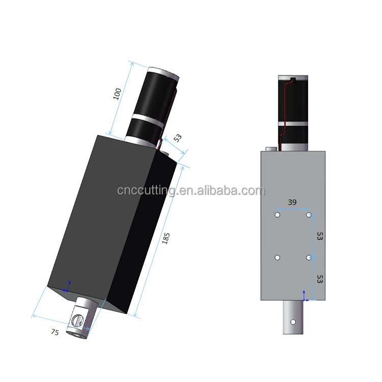 آلة القطع باستخدام الحاسب الآلي رفع المسمار آلة القطع CNC المحمولة