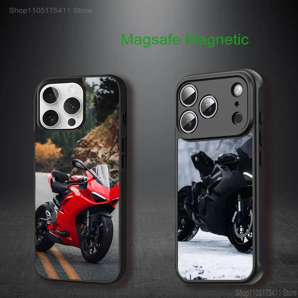 Capa de telefone legal d-ducatiesES-is para iphone 17,16,15,14,13,12,11, pro, max, plus, mini, se4, e carregamento magnético sem fio magsafe