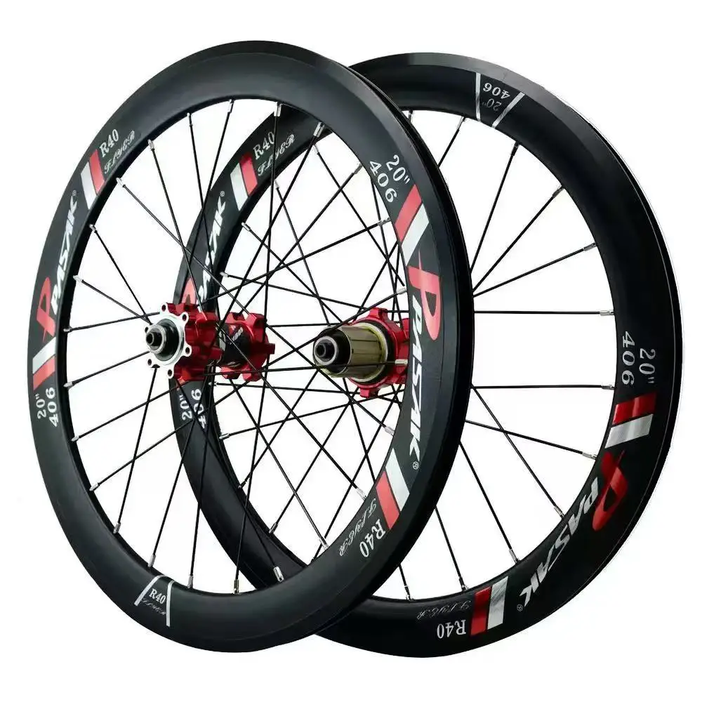 

20 inch 406 bicycle wheel 22 inch 451 bicycle disc brake wheel set aluminum alloy material HG/MS/XD three types