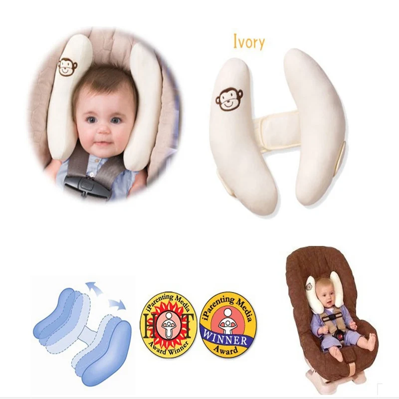 Baby Safety Car Seat Stroller Pillow Infant Head Neck Support Sleeping Pillows Toddler Kids Adjustable Pad Cushion Accessories