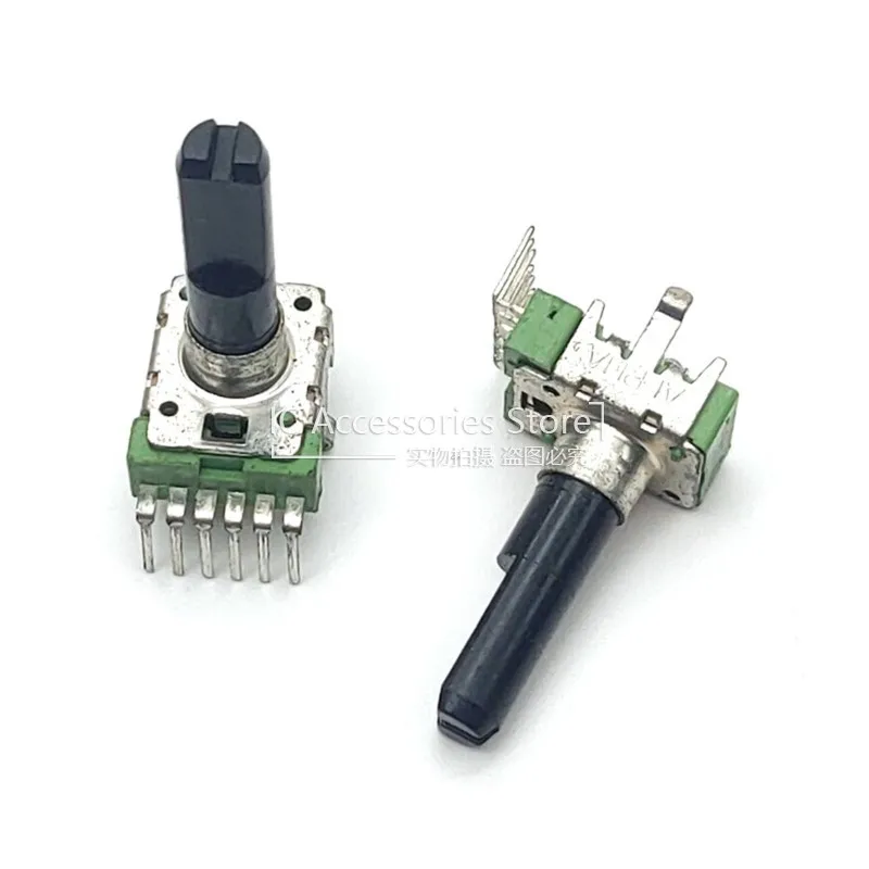 2PCS RK12 Typ Vertikale Dual 6 Pin Potentiometer A10K A103 Schaftlänge 23MM