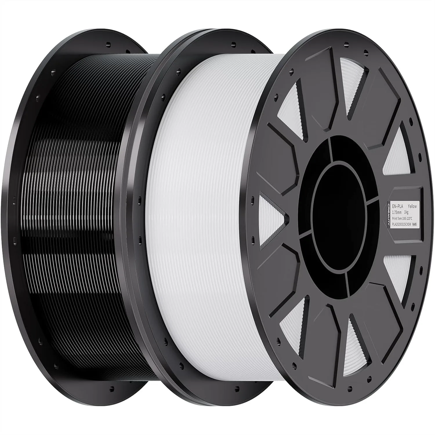 

PETG 3D Printer Filament 1.75mm 2KG 4.4Lbs, High Precision Strong Toughness Odorless Better Flow Moistureproof 3D Printing