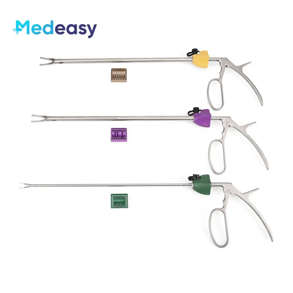 Laparoscopic Hemolok Clip Applicator Plastic Polymer Endo Clips Ligation Applier Hem-o-Lok Surgical Tool for Medical Use