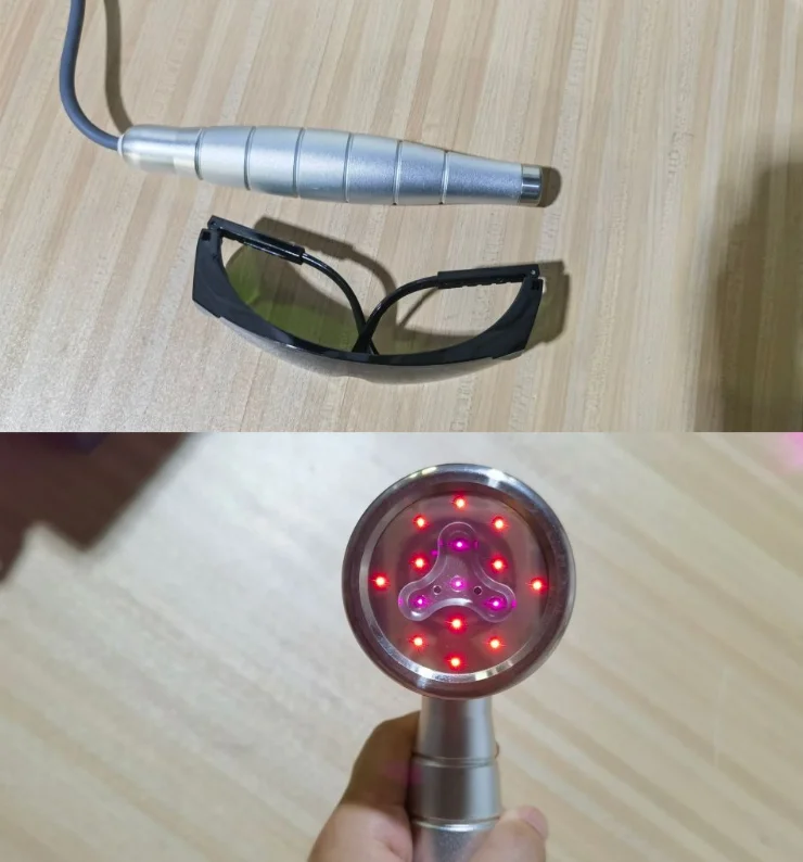 

HLKGO High-Power 1055mW Laser Therapy Device, 808nm & 650nm Wavelength, 16 Diodes for Knee, Shoulder, Neck & Joint Pain