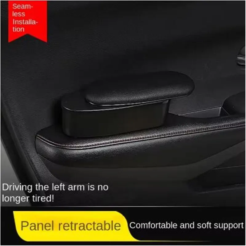 

Car Left and Right Door Armrest Universal Seat Arm Support Elevated Pad Extend Car Armrest Box Auto Storage Box Arm Bracing ﻿
