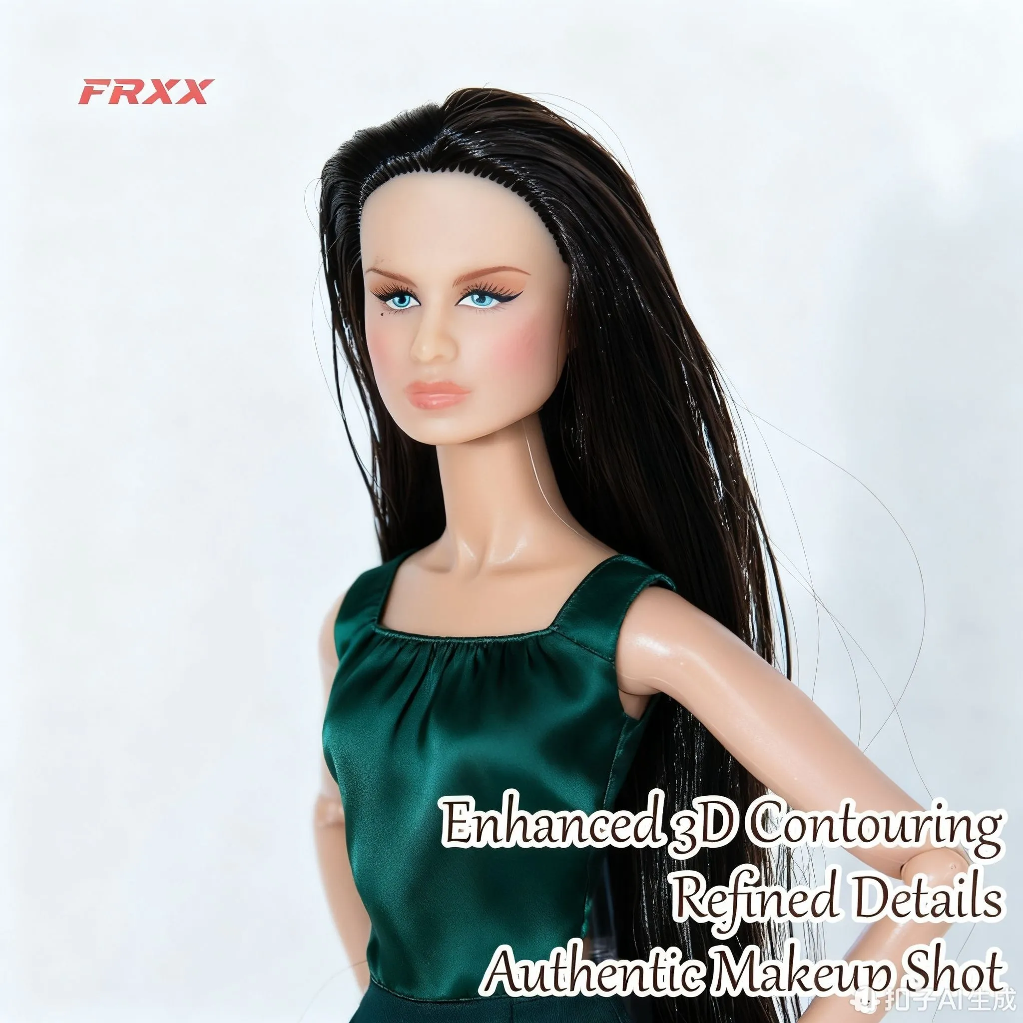 ตุ๊กตา BJD ขนาด 12.6 นิ้ว แบบเหมือนจริงสำหรับนักสะสม - ตุ๊กตาแบบข้อต่อทรงนางแบบแฟชั่น พร้อมข้อต่อ 12 จุดสำหรับงาน DIY (ไม่มีเสื้อผ้า)