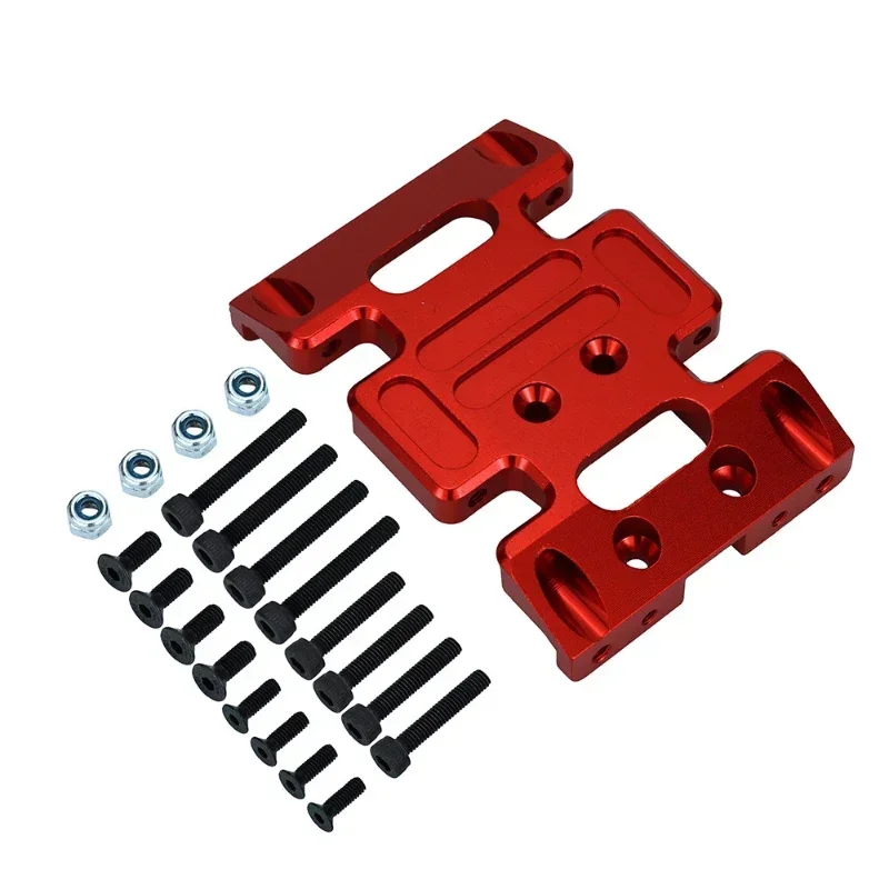 Metal Chassis Gearbox Mount Transmission Holder Skid Plate for 1/10 RC Crawler Axial SCX10 Aluminum Alloy Upgrade Parts