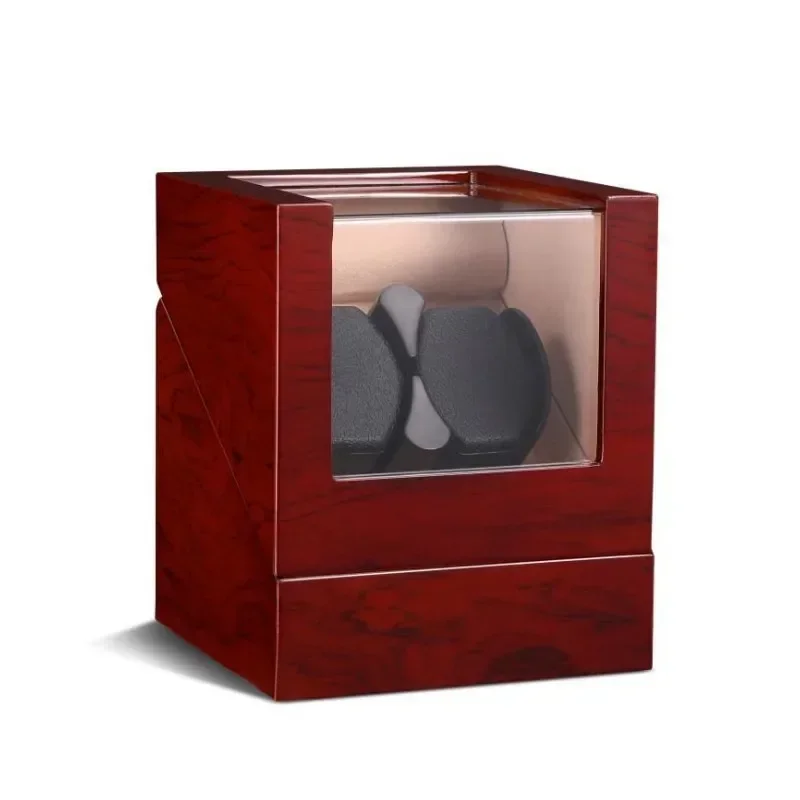 High-end Black Brown Red Piano Lacquer Watch Winder Battery Automatic Box 2 Watch Storage for Fashion PaRIlk Rolexrles Sek Watch