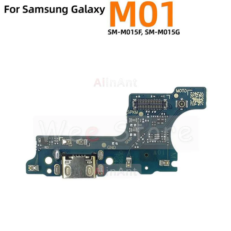 AiinAnt Bottom SUB Board Dock Charger Charging port Flex Cable For Samsung Galaxy M01 M01s M02 M04 M10 M11 M12 M13 M13 M14 4G