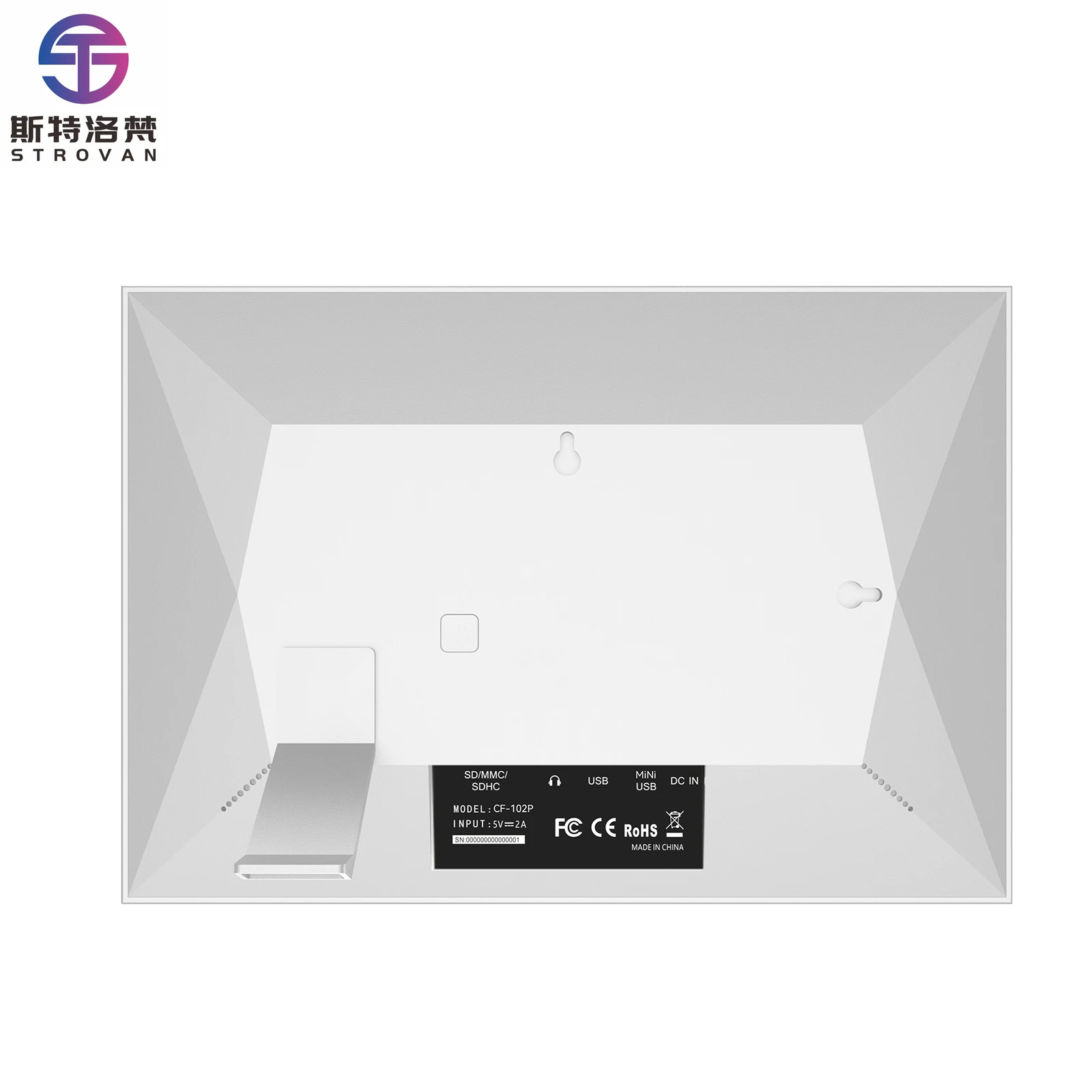 

Digital Picture Frame 10.1 Inch Slideshow with APP Control Electronic WiFi Picture Frame Smart Photo Video Frames