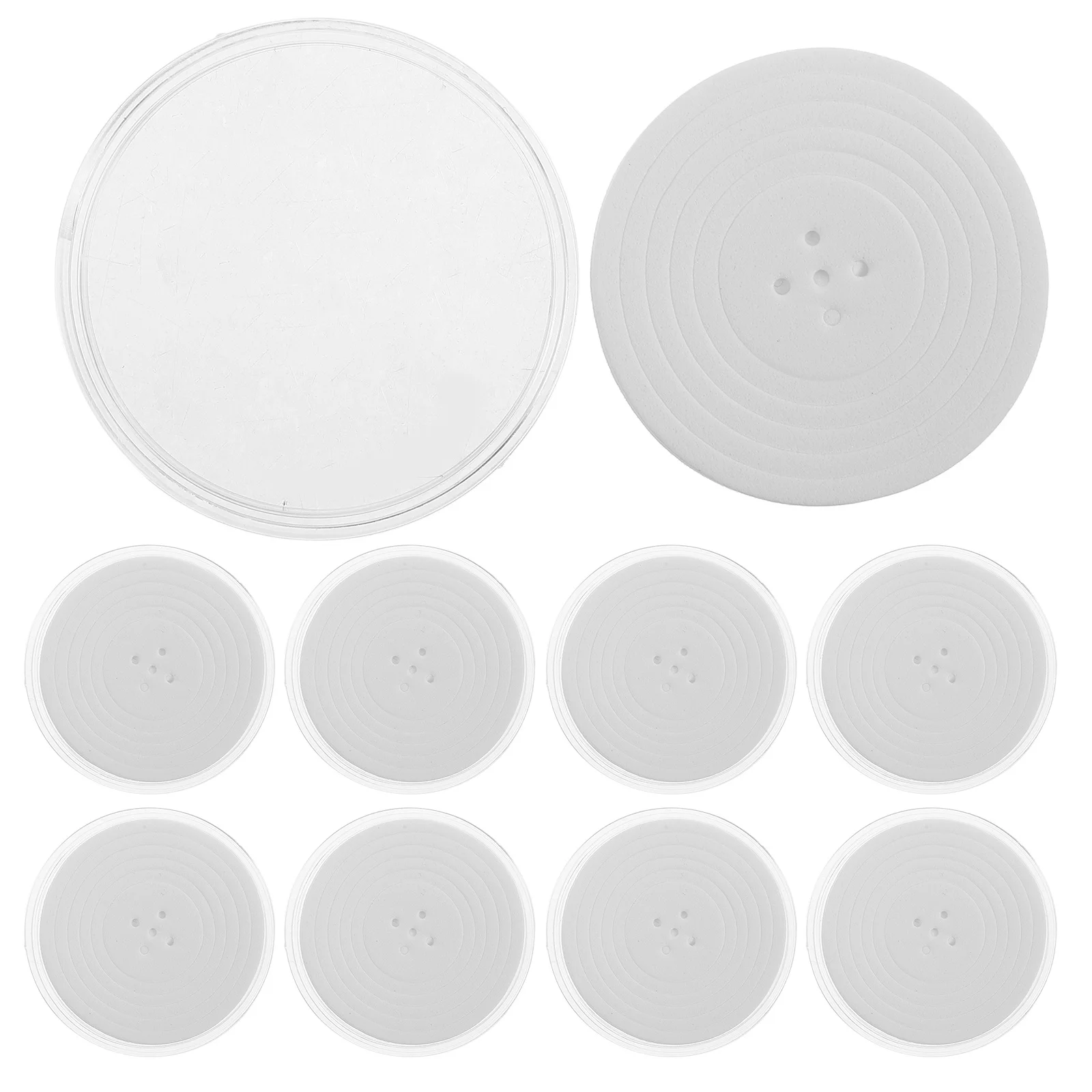 Caja de colección de monedas de 20 piezas, vitrina de monedas conmemorativas transparente con relleno interior, almacenamiento para monedas de desafío y plata