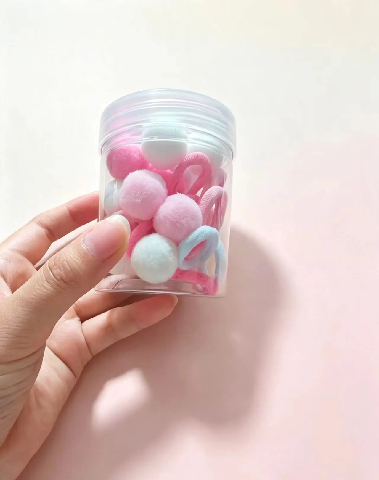 20pc canned Cute little ball design  Hair Ties, Cute Hairstyle Decor for Little Princess