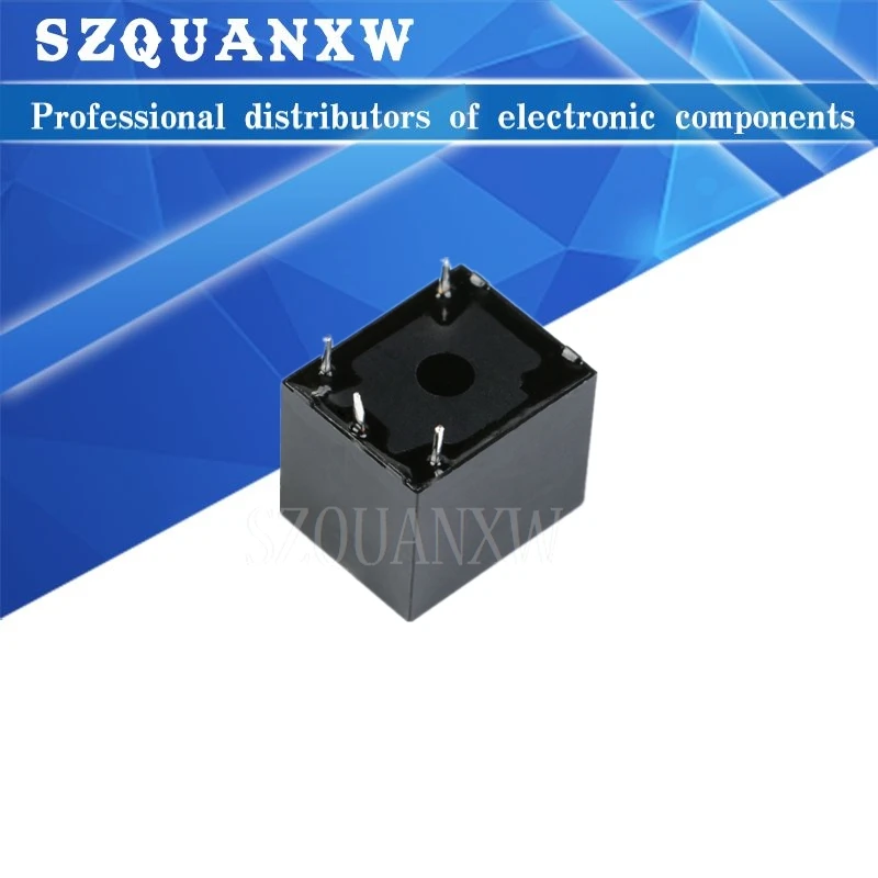 5Pcs 10A Relay HF3FF-JQC-3FF- 5VDC-1HST 12VDC-1HST 24VDC-1HST 4 Pin  HF- JQC-3FF- 5V 9V 12V 24V Relays