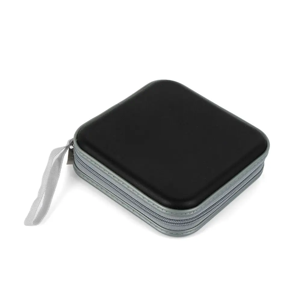 40 Disc Bags Wallet Album Holder Double-side Storage Sleeve CD DVD Case Organizer
