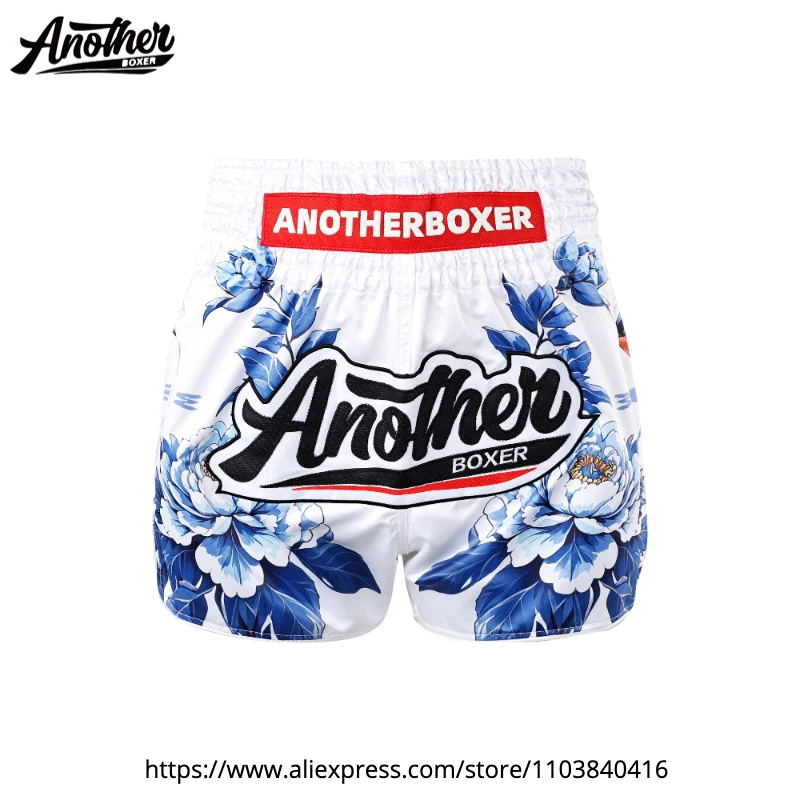 

Muay Thai Shorts Boxing Shorts Traditional MMA Workout Kickboxing Sparring Training Competition Pants Martial Arts Gym Clothing
