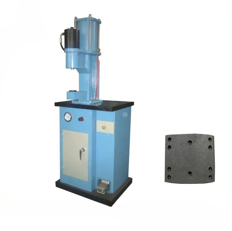 Brake shoe riveting machine Brake liner pneumatic riveting machine