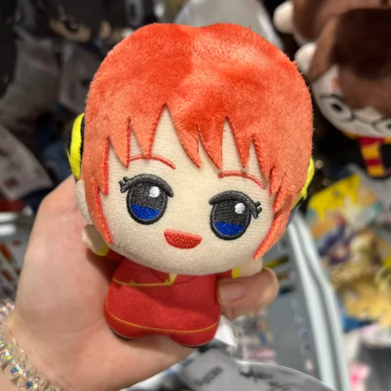 Bandai autêntico gintama little valle numi bonito boneca de pelúcia mochila pendurado decoração anime presente periférico