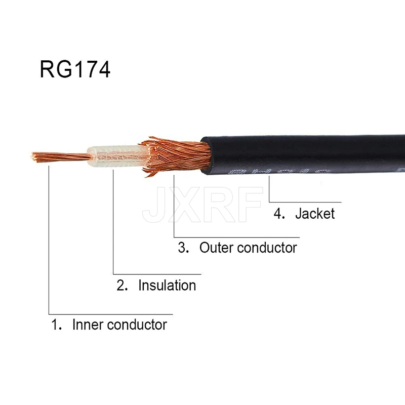 Imagem -02 - Cabo de Ângulo Direito Pigtail para Modem Usb f Feminino Porca Bulkhead para Ts9 Masculino Rg174 3g 4g 100 Pcs