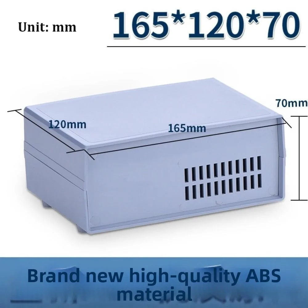 

High Quality Plastic DIY Housing Instrument Case Waterproof Grey Electronic Project Box 10 Styles Electric Supplies