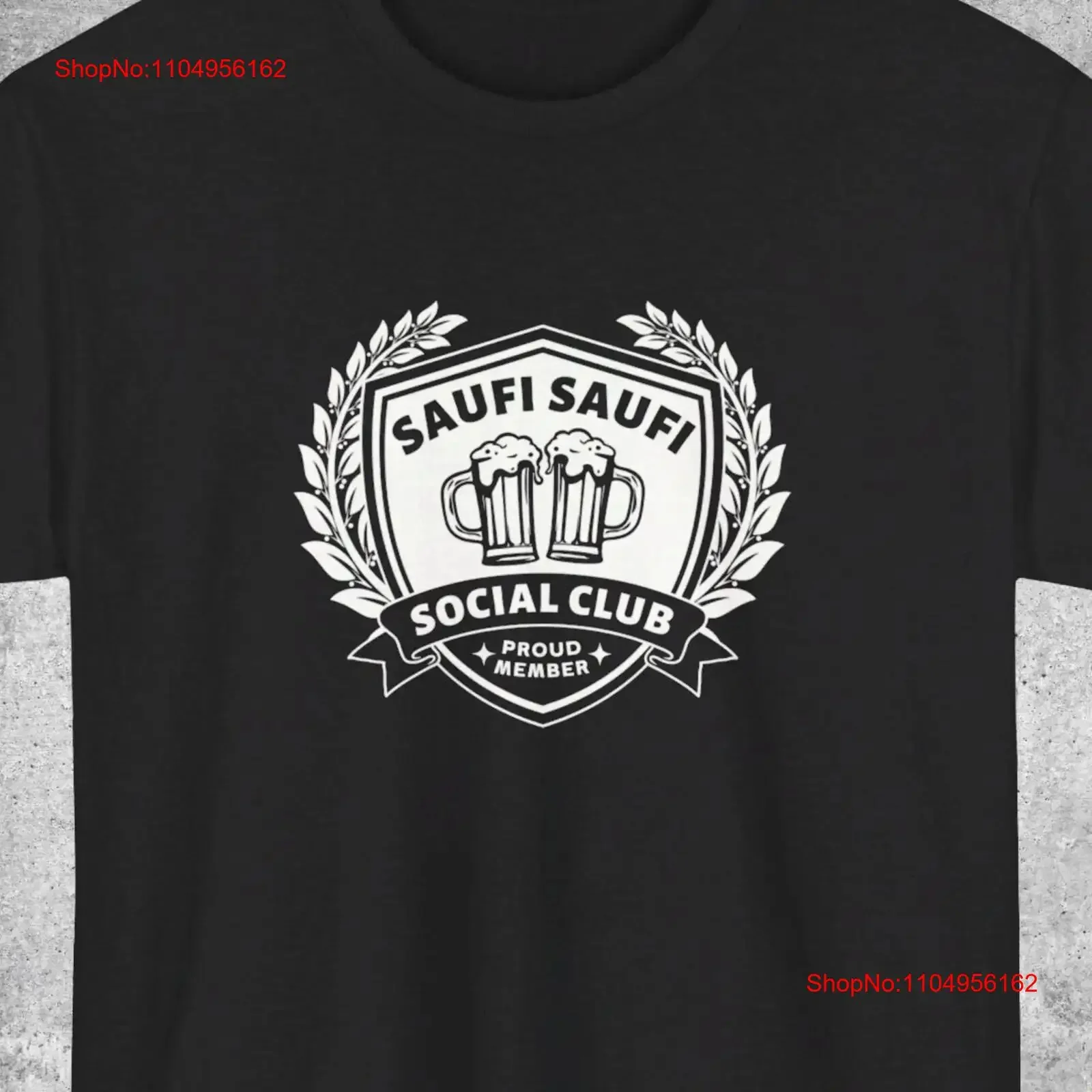 

Saufi Social Club Partyshirt닥 Frauen Malle Mallorca feiern Alkohol Party saufen Ballermann Statement Spruch Футболка 517A