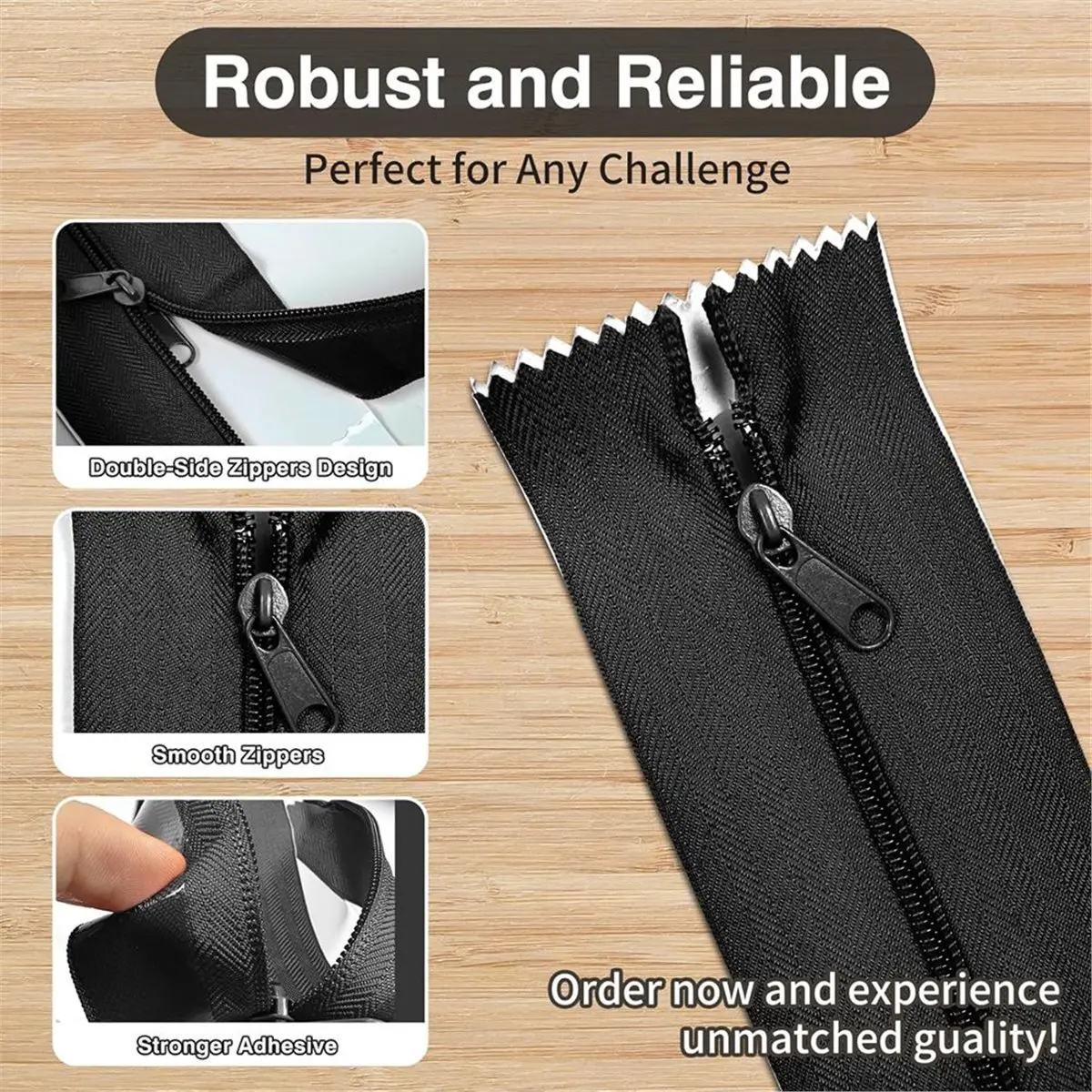 

4-рулонная сверхмощная дверная молния, сверхмощная пылезащитная дверная молния Прочные молнии Дверная защита от пыли