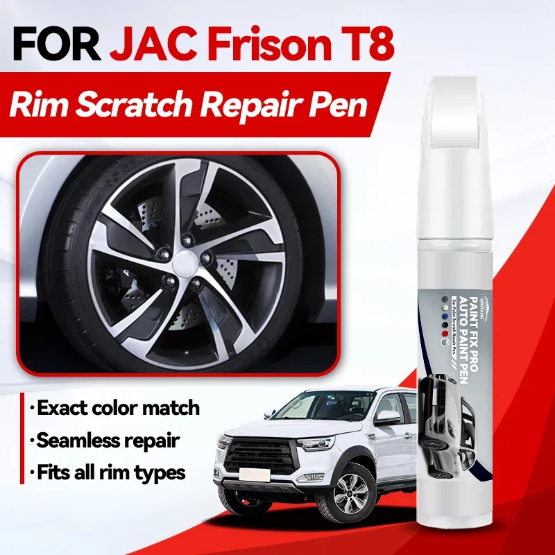 

Vehicle for Exclusive Use For JAC Frison T8 Car Paint Repair Pen Touch Up Scratch Remover DIY Auto Accessories Black White 080 R