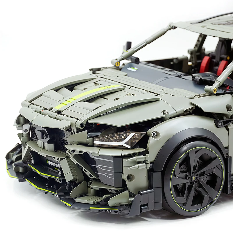 

Luxury GULY 10636 MOC Technical 1:8 Funtional RC Sport Car Building Block Model Racing Brick Assembly DIY Toy Christmas Gift Set
