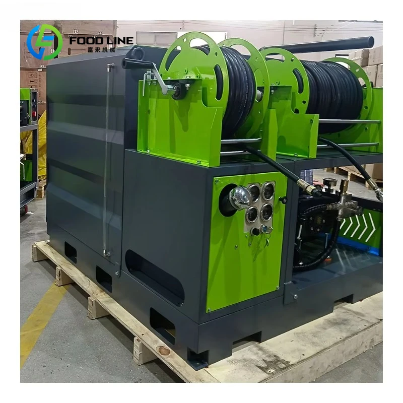 Customized High Pressure Pipeline Dredging Machine For Factory Property Breeding Sewer And Sewage Pipe Cleaning