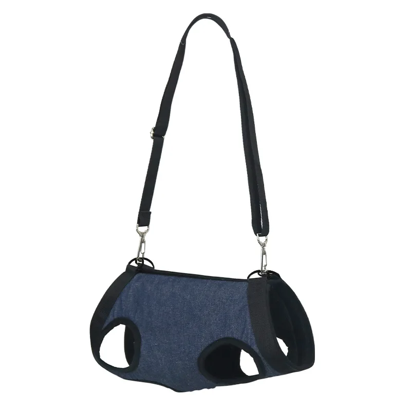 Hundegurt für kleine Hunde, Tragetasche für Spaziergänge und Reisen, atmungsaktive Schultertasche zum Tragen von Hundenutzutensilien