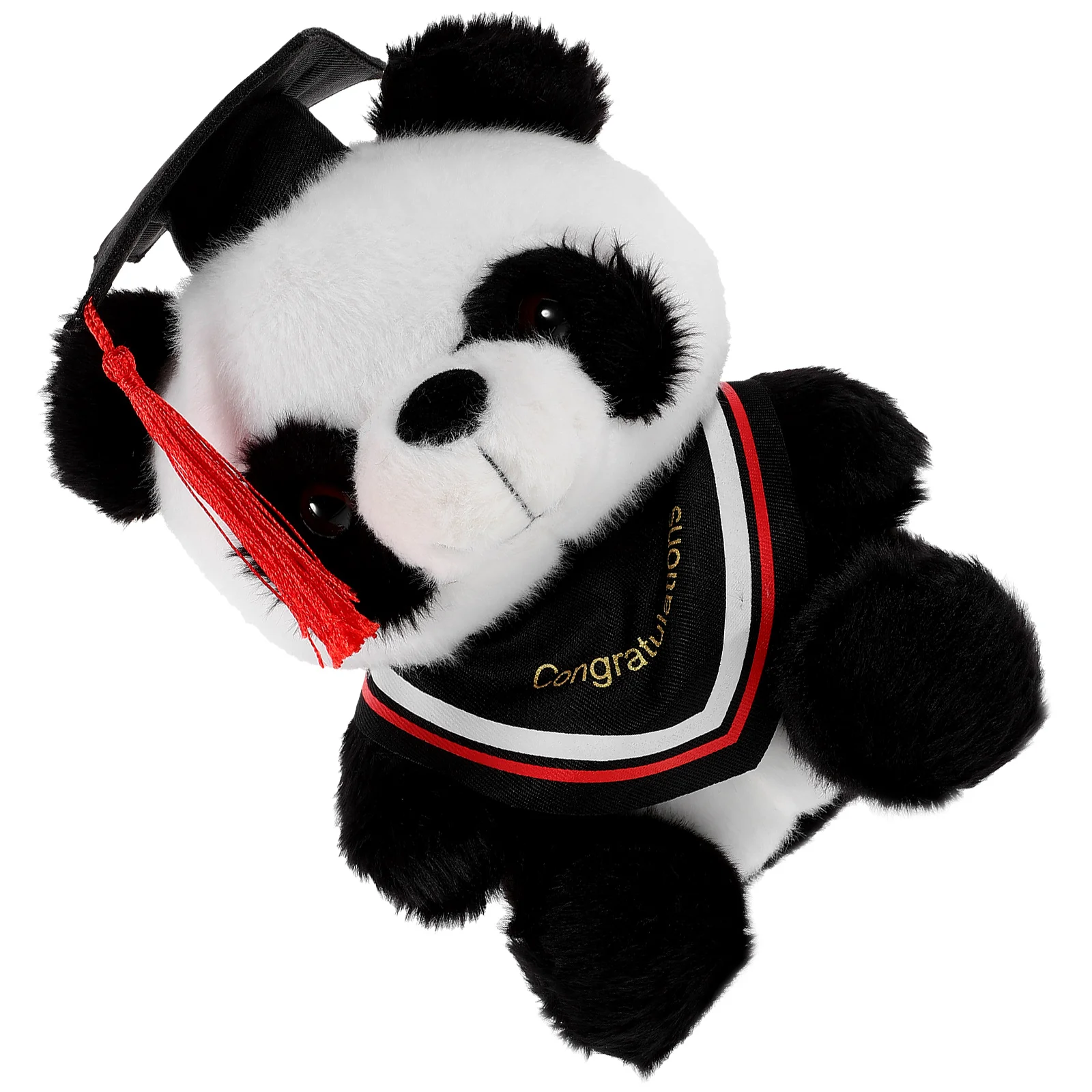 Doctor Panda Plush Figure Toys Adorable Cartoon Stuffed Graduation Bear Gift