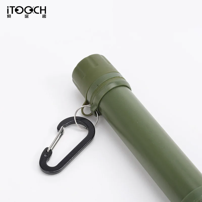 Manufacturer wholesale outdoor camping water purifier portable direct drinking straw filter field emergency survival equipment