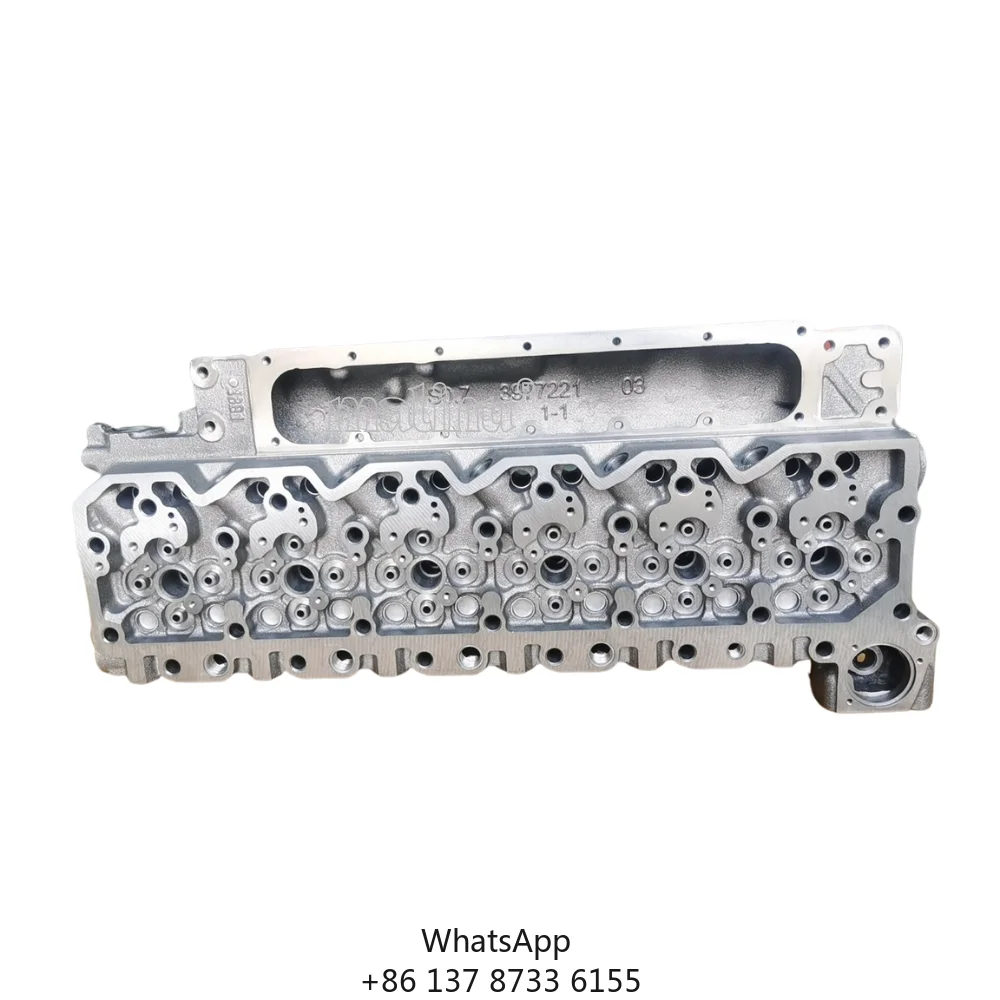 Diesel Engine Cylinder Head SAA6D107 6D107 Cylinder Head Assy 6754-11-1211 6755-11-1211 For Komatsu PC220-8 Engine Parts