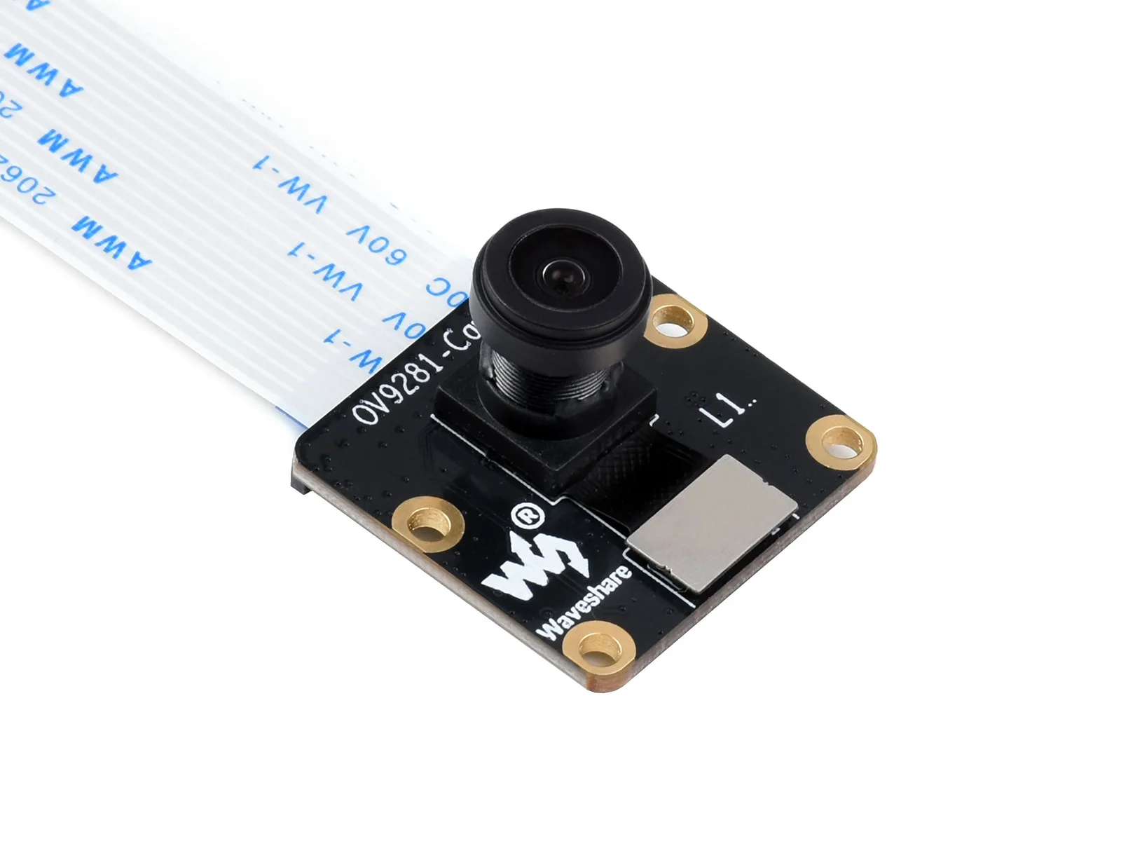 

OV9281-120 Mono Camera for Raspberry Pi, Global Shutter, 1MP