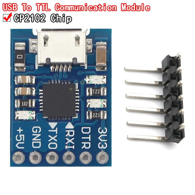 CJMCU CP2102 MICRO USB to UART TTL Module 6Pin Serial Converter UART STC Replace FT232 NEW for arduino