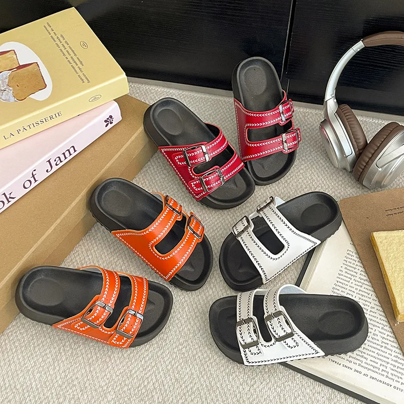 Child Summer Girl Sandals Casual Daily Versatile Outdoor Sandals Fashionable Soft Soled Child Beach Anti-skid Walking Sandals