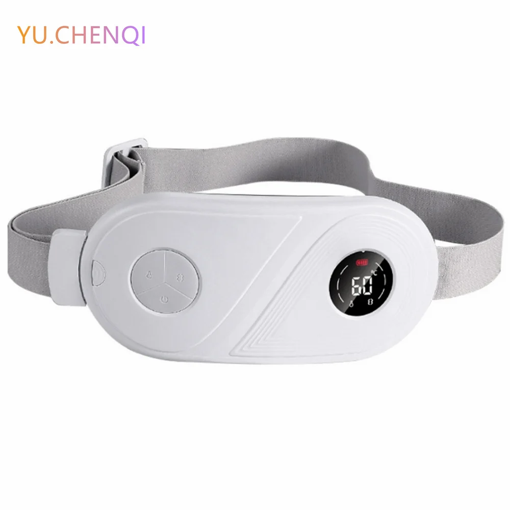 

Women's Menstrual Period Hot Compress Warming Belt Vibrating Waist Massager