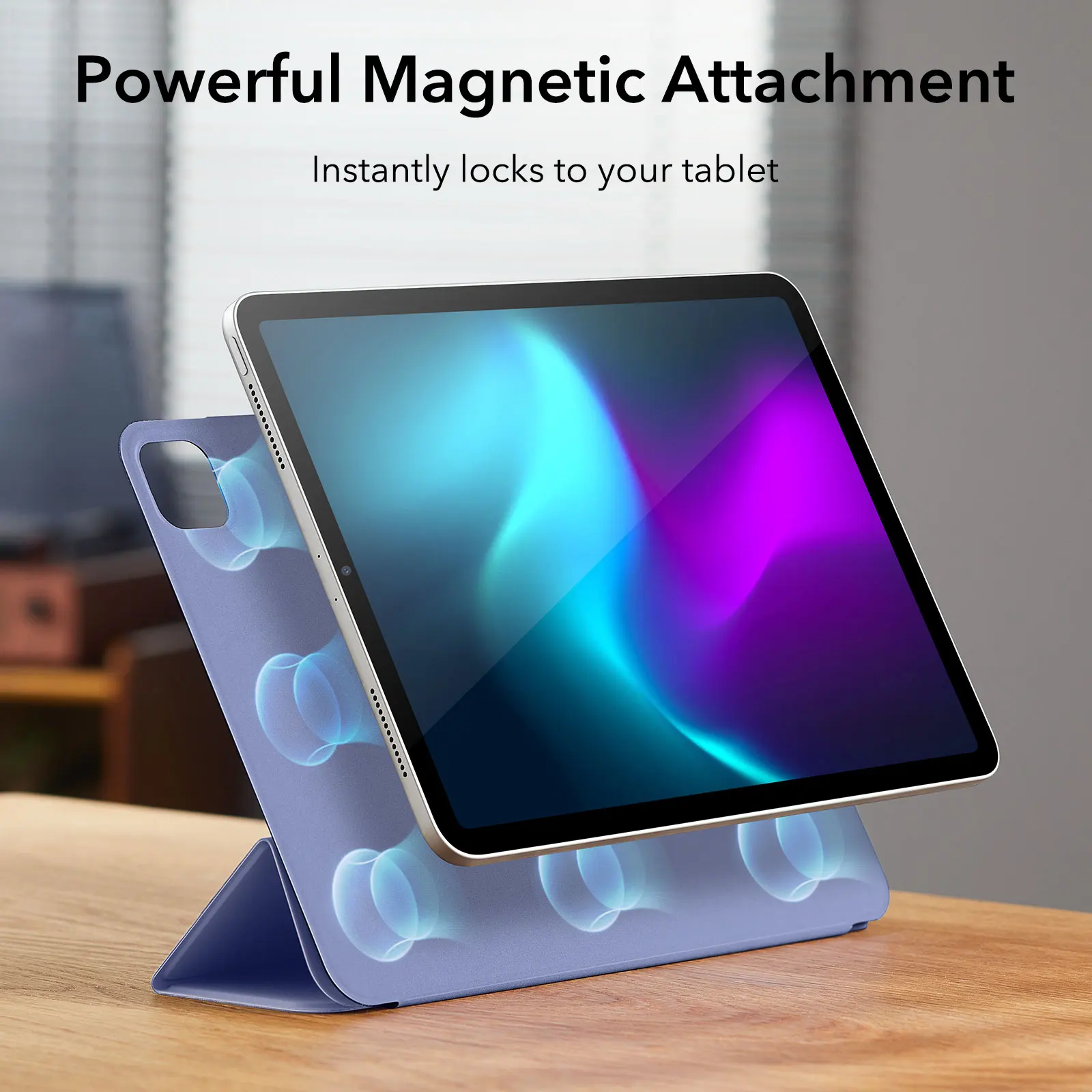 ESR Case for iPad Pro 11 2022 Magnetic Smart Case Trifold Stand Cover for iPad Pro 12.9 2022 2021 2020 Rebound Magnetic Case