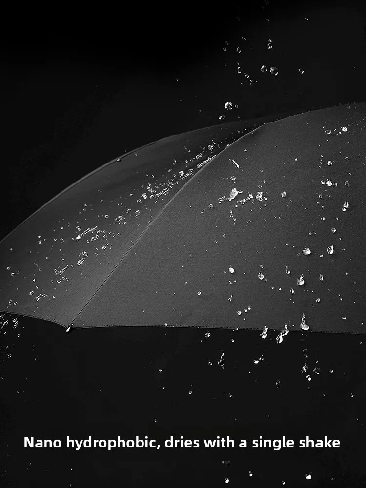 

Umbrella Academy Two-fold Hook Folding Umbrella Fully Automatic Thickening and Reinforcing Vehicle-mounted Dedicated Portable