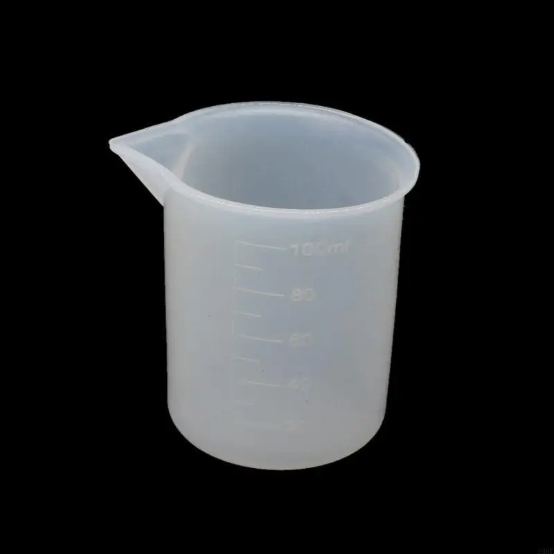 195C 12Pcs Resin Silicone Mixing Measuring Cups 100ml 20ml 10ml For UV Resin Mold DIY Resin Casting Jewelry Making Tools