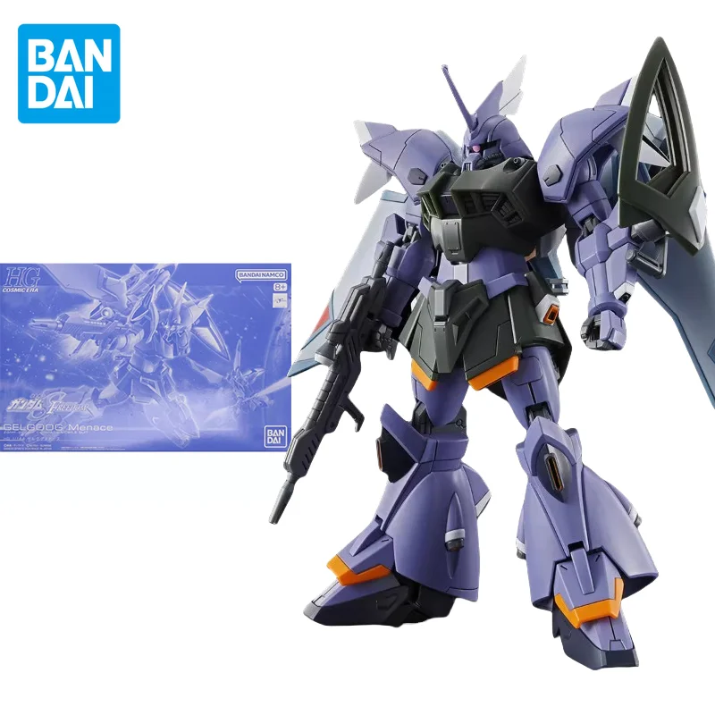 Bandai Original GUNDAM Anime HGCE 1/144 GELGOOG Menace Action Figure Assembly Model Toys Collectible Model Gifts for Children